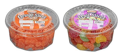 Zachary Fruit Slices, Orange and Multi-Color (1 of each)