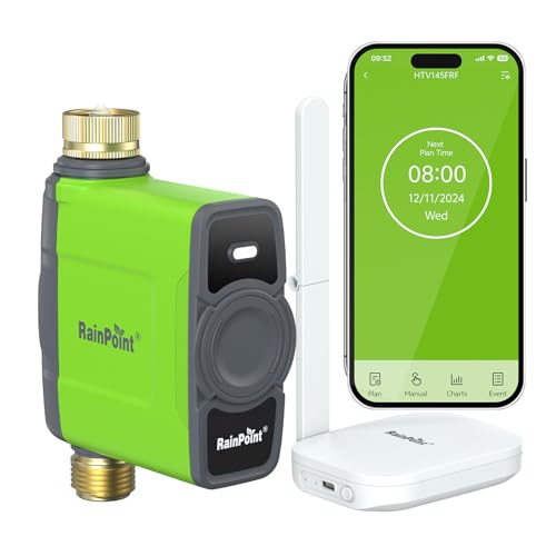 RAINPOINT WiFi Water Timer for Garden Hose Smart Hose Timer Valve