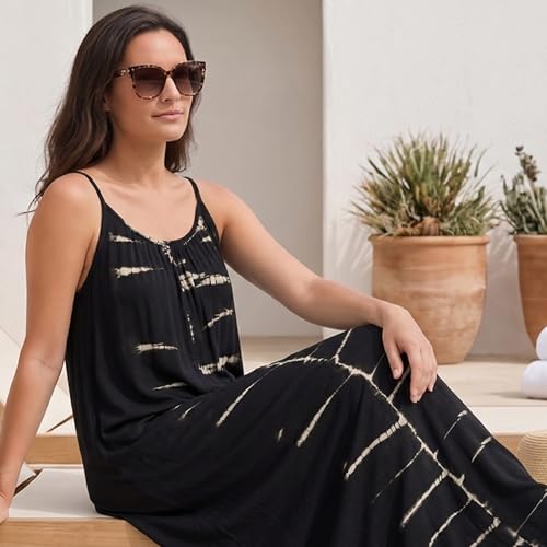 Image of Riviera Sun Spaghetti Strap Dress