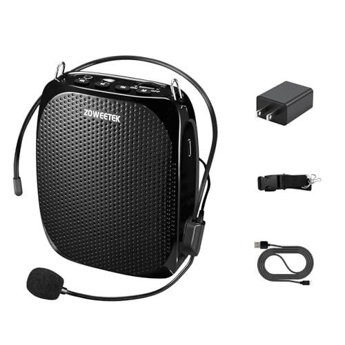 ZOWEETEK ZW-Z258 Portable Rechargeable Mini Voice...