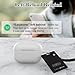 Wallet Tracking Card, Bluetooth Tracker Smart Finder for Apple Find My[MFi Certified],iPhone Card Finder Rechargeable IP68 Waterproof 0.06in Slim Keys Item Locator for Keys, Bags, Passport(iOS Only)