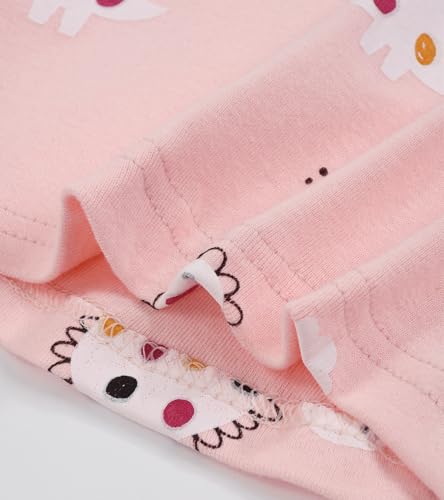 Benaive Girls Pajamas Long Sleeves Sets Halloween Christmas Pjs for Girl Holiday PJs Cotton Kids Sleepwear Size 2T-12 Years3