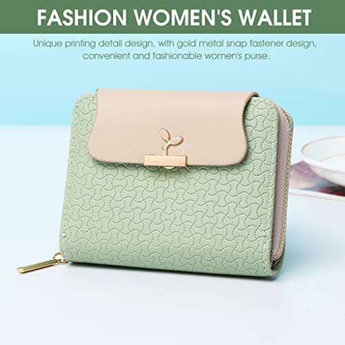 Image of PALAY Small Wallet For Women PU Leather Purse with Zipper Bifold Card Coin Holder Cash Bag Clutch Wallet Fashion Women Wallet Purse Gift Wallet for Girl