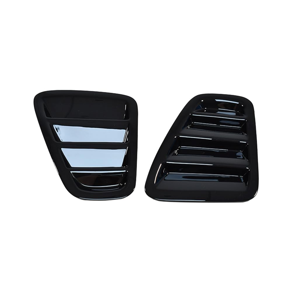 Inserti per luci posteriori con aeratori compatibili con Fiat 500 Abarth 595 695, ventola in ABS effetto carbonio, rivestimento per luci posteriori e pannello decorativo per esterni, accessori per