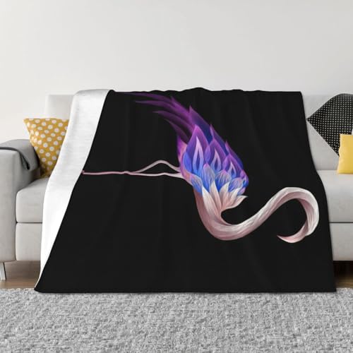 Couverture de lit flamant rose EdWal en microfibre légère - 4