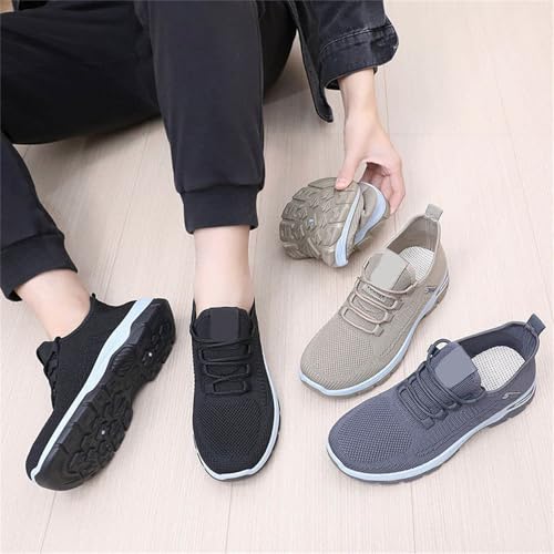 Mens Mesh Breathable Casual Sneaker Running Sport Sole Non Slip Sock Athletic Shoes Summer Lightweight Basic Shoes3