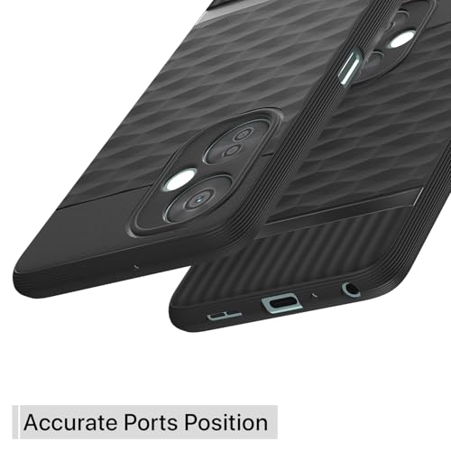 Image of Outlouders Bumper Case for OnePlus Nord Ce 3 Lite 5G | Full Camera Protection | TPU Soft Flexible Shockproof Back Cover (Black)