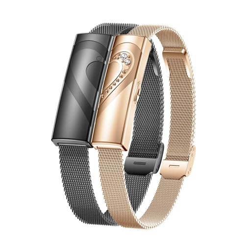 Tosuny Pulsera Inteligente para Mujeres y Hombres, Rastreador de Ejercicios con Llamadas Bluetooth con Más de 170 Modos Deportivos, Banda de Seguimiento de Ejercicios a Prueba de Agua