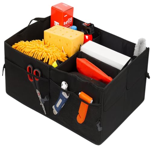 Bolsa Organizadora Dobrável 58 L – Oxford Impermeável, Ideal para Viagem, Casa e Porta-Malas de Carro