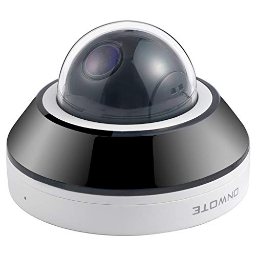 [Newest] ONWOTE 5MP PTZ PoE IP Security Camera Outdoor with Audio, 350° Pan 90° Tilt 3X Optical Zoom, 2.8-8mm Motorized Lens, 2592 1944 Megapixels, Add on Cam to ONWOTE PoE NVR - Thumbnail 2