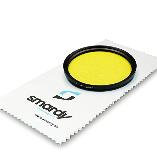 Smardy Filtro giallo 52mm compatibile con Canon