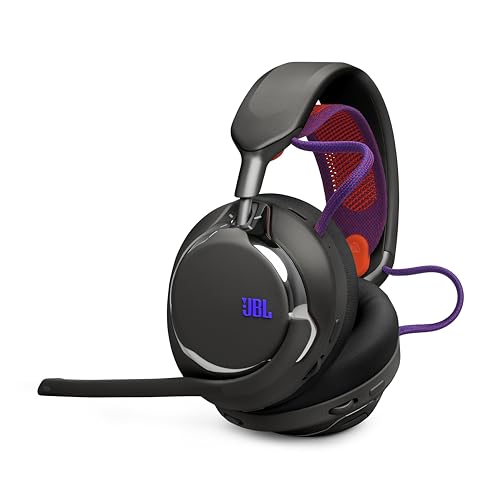 Image of JBL Quantum 950X - Wireless multiplatform Gaming Headset with Adaptive Noise Cancelling, 50mm Carbon Dynamic Drivers, Spatial Sound with Head Tracking, Cardioid Noise Cancelling Boom mic (Black)