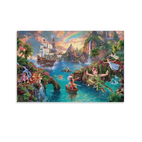 Thomas Kinkade g[}XELPChEfBYj[|pG |X^[ A[gpl LoX |X^[ ǃA[g aMtg z[A[g[N Ɋ|܂24x36inch(60x90cm)