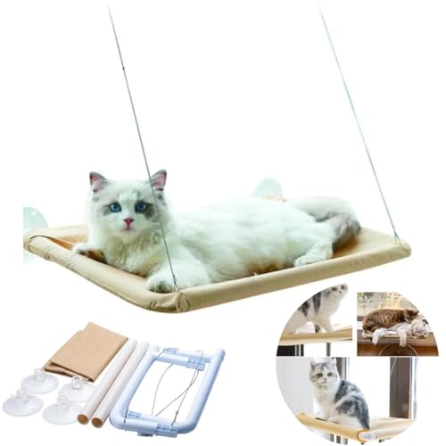CAMINHA PET suspensa DE JANELA PARA GATOS CAMA COLCHONETE com ven...