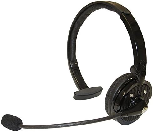 Zelher P20 Over The Head Noise canceling Bluetooth Headset for Cellphones 21 Hour Talk Time & 4X Noise Cancelling 1 Year Warranty