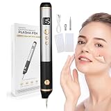 Penna Laser Al Plasma Con 15 Livelli Di Intensità, Per La Rimozione Di Macchie, Lentiggini, Nei E Verruche, Escrescenze Cutanee, Adatta a Labbra,Mani,Occhi,Collo,Viso,Testa E Naso, Sicura E Indolore