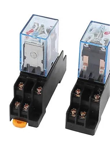 Relais de puissance bobine 110V CA pour sécuriser vos circuits électriques DPDT - 4