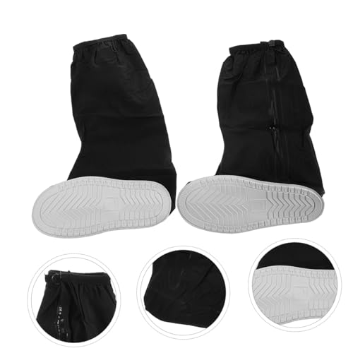 Cubiertas para zapatos impermeables KESYOO, 1 par, para hombre y mujer, cubrebotas antideslizantes para actividades al aire libre, ligeras y portátiles, protección contra lluvia, camping, senderismo y ciclismo miniatura 6