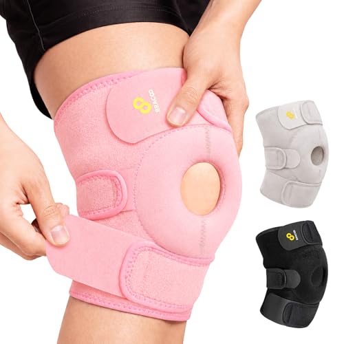 Bracoo Knee Support Brace for Men Women, Adjustable...