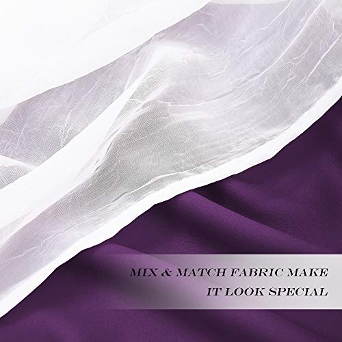 image for PONY DANCE Living Room Curtains - Window Treatments Grommet Top Blacko