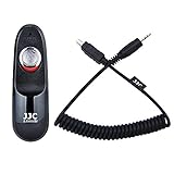 JJC Wired Remote Shutter Cord Replaces Olympus RM-UC1, Shutter Release Controller Cable for Olympus...