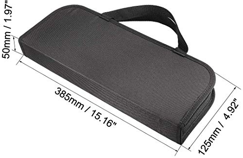 Set de utensilios para parrilla BBQ de 18 piezas en acero inoxidable miniatura 5