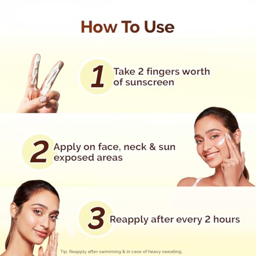Mamaearth Vitamin C Daily Glow Sunscreen SPF 50 50g - Image 5