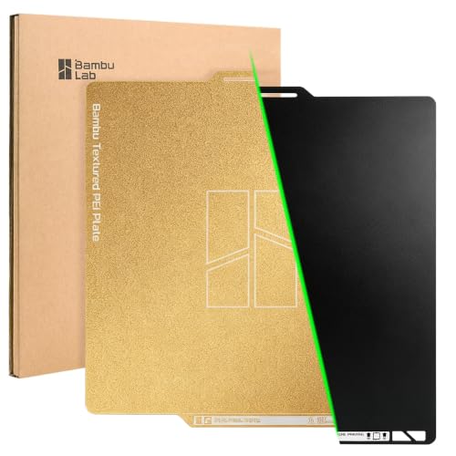 Dual-Sided PEI Build Plate Compatible with Bambu Lab X1C X1 X1E 3D Printers