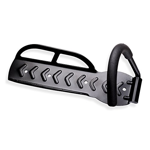 Schramm® 4 Stück Fahrradhalter Wandhalterung schwarz Fahrradhalterung für 4 Fahrräder Wandhalterungen Wand Halterungen Halterung Fahrradständer