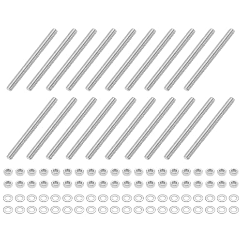 uxcell 20 S˂bh M6 x 70mm XeXX`[ Ep˂bh ibgƃtbgbV[t NvAnK[AU{gp̊SX^bhbho[