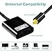 EMK Optical Splitter 1x2 - 1 In 2 Out Digital Audio Splitter - Compatible With Home Theater, Sound Bar, TV, Blu-ray Players