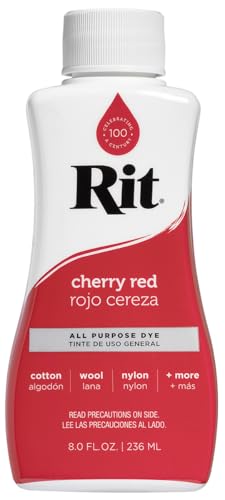Rit   Tinte líquido multiusos rojo cereza, 236 ml