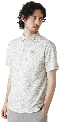 【美品】TravisMathew オープンカラーシャツ　ゴルフウェア　半袖　XL Amazon.co.jp: [トラヴィスマシュー] メンズ 半袖 オープン