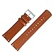 Produktbild Skagen Uhrenarmband 22mm Leder Braun verschraubter Anstoß - SKW6082