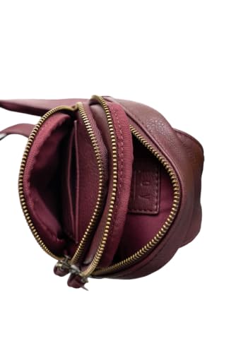 Image of Joy Susan Skyler Sling Bag: Vegan Leather, Zippered Closure, Brass Plated Hardware
