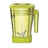 Material: poliéster Waring DW983 - Tarro de cobre de 1,4 L para uso con licuadora de alta potencia, 168 mm x 168 mm x 265 mm, color amarillo
