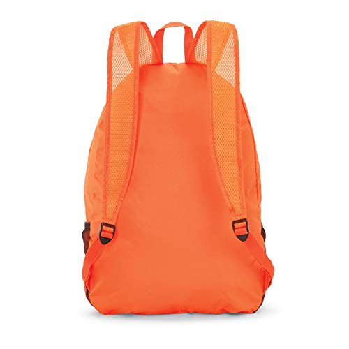 samsonite orange backpack