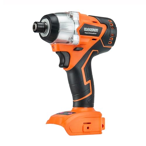 IRONFIST Impact Driver for DEWALT 20V Batteries, Brushless Motor Power Impact Screwdriver Drill with Cordless Design, 420Nm Torque (NO BATTERY)