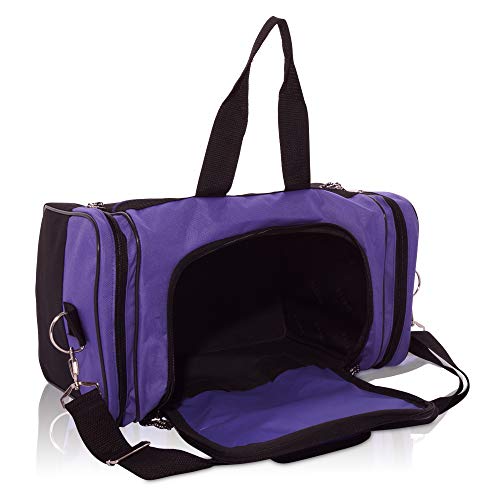 Image of DALIX 17 inch Blank Duffle Bag Duffel Bag Travel Size Sports Durable Gym Bag