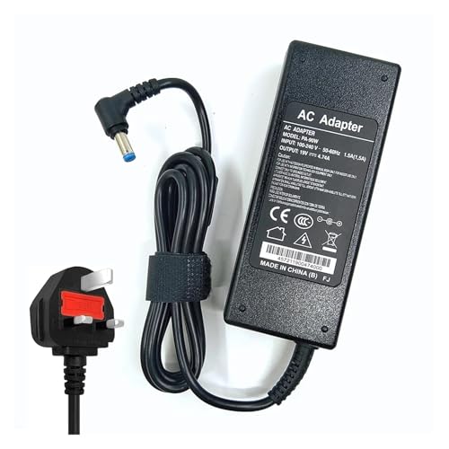 Alimentation 19V 90W Évitez les Surchauffes avec le Chargeur Prise UK 5.5 x 1.7 mm