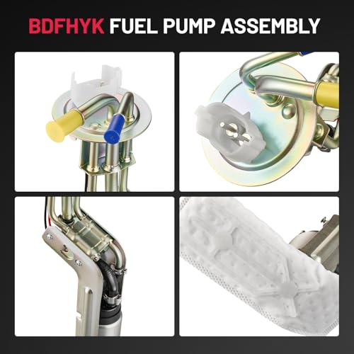Image of BDFHYK Electric Fuel Pump Module Assembly Compatible with Ford Mustang 1994-1997 3.8L V6 /4.6L V8 /5.0L V8 /5.8L V8 Replace E2191H
