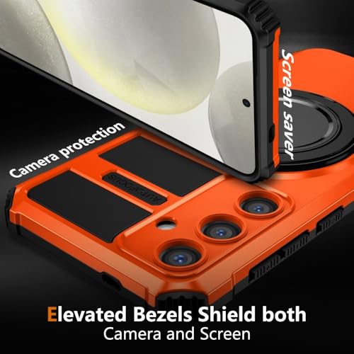 Coque antichoc Samsung Galaxy S22 Ultra avec anneau support pour visionnage vidéo - 7