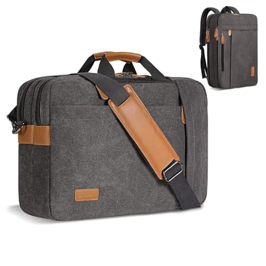 ESTARER 3-in-1 Laptop Messenger Bag