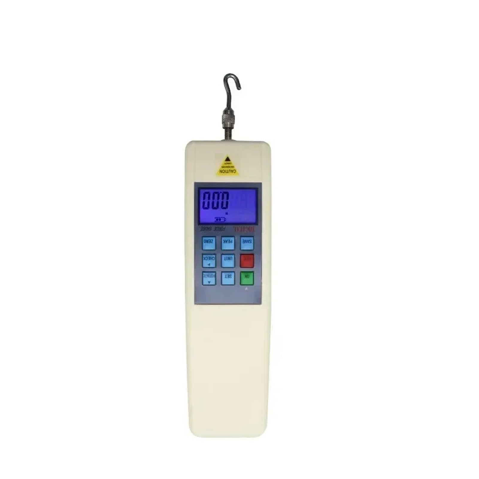 Force Gauge, Digital Push Pull Force Gauge 100N/200N/300N/500N Portable Dynamometer Force Tester Gauge Meter(100N)