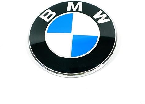 BMW Genuine Plaque 61mm Emblem Badge Logo Lettering Fits E46 51137019946