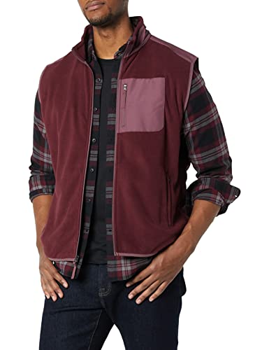 Image of Amazon Essentials Men's Full-Zip Polar Fleece Insulated Vest (Available in Big & Tall)