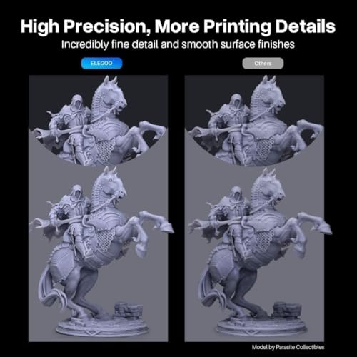 Image of ELEGOO Water Washable 3D Printer Resin 2.0, Fast Curing Photopolymer Resin for Mars Saturn Jupiter MSLA DLP LCD 3D Printing, Beige 1000g