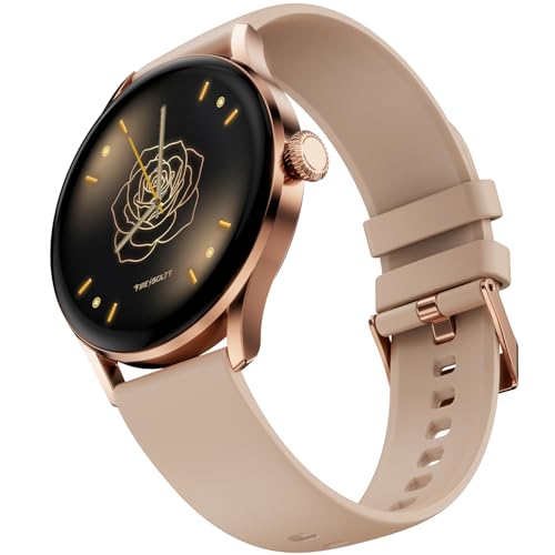 Fire-Boltt Glitz Women Smart Watch with 1.19” AMOLED Display, Bluetooth Calling, Rotating Crown, Always On...