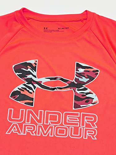 Image of Under Armour Boys' Tech Hybrid Printed Fill Short-Sleeve T-Shirt