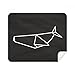 Origa Shark Geometric Shape Cleaning Cloth Screen Cleaner 2pcs Suede Fabric